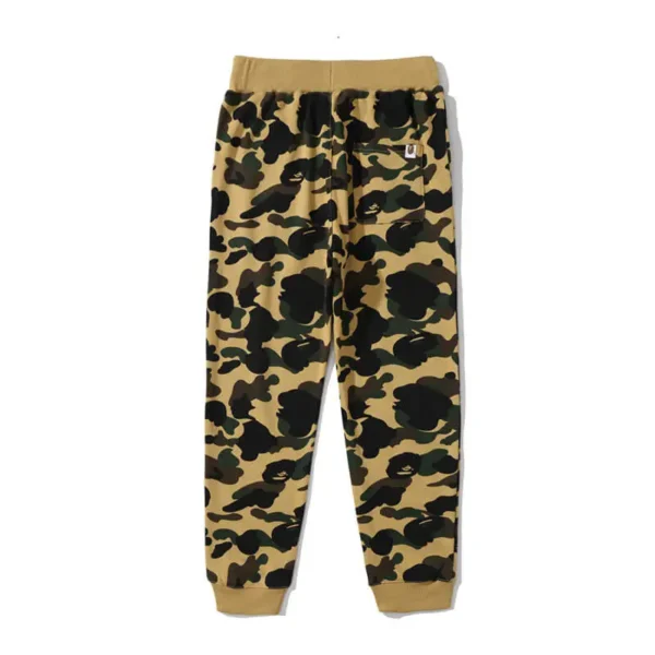Camouflage-Khaki-Bape-Cargo-Pants-back